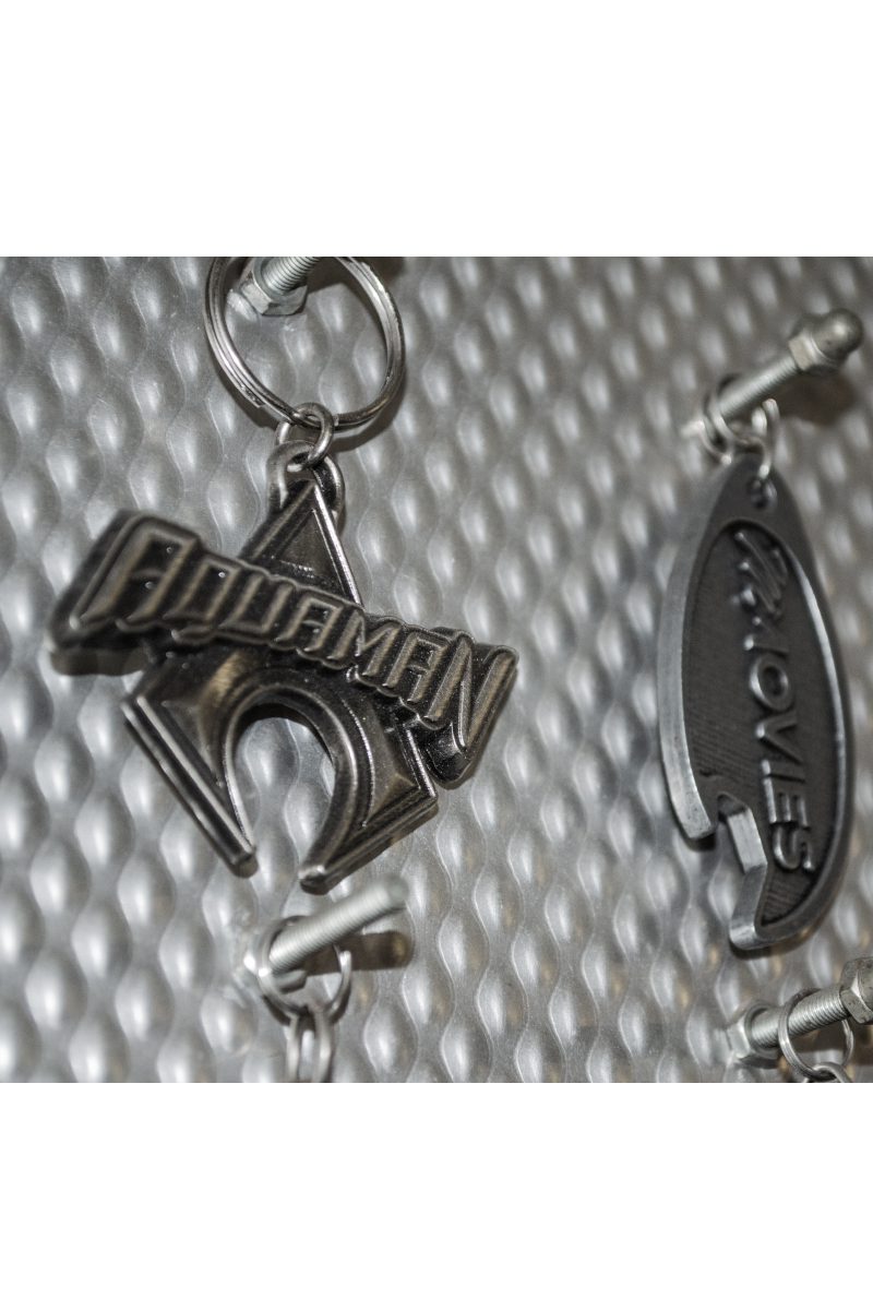 Custom Aquaman Key Ring