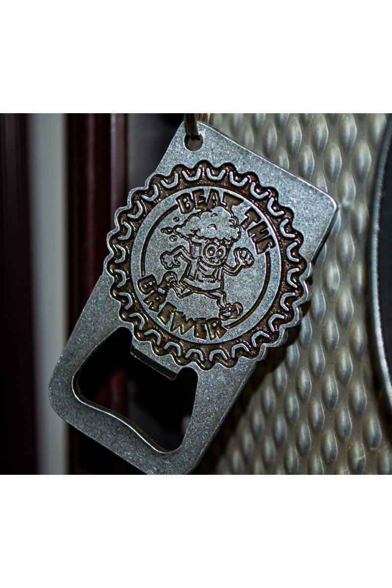 Custom Beat The Brewer Bottle Opener