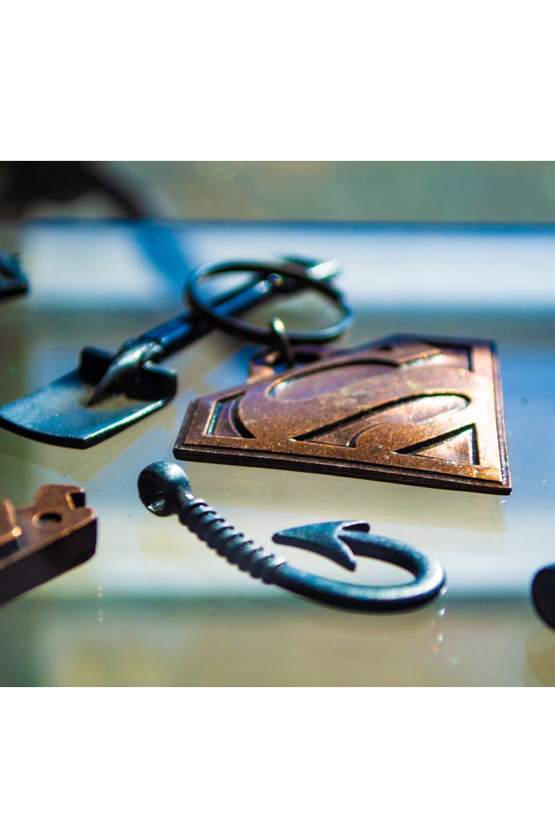 Custom Superman Key Ring type 2