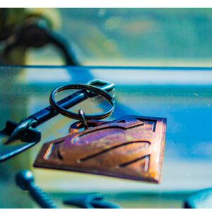 Custom Superman Key Ring type 1